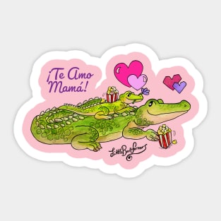 Te Amo Mama Sticker